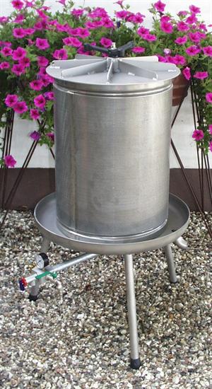 Vandtrykspresse /membranpresse med presses�k, 80 l.